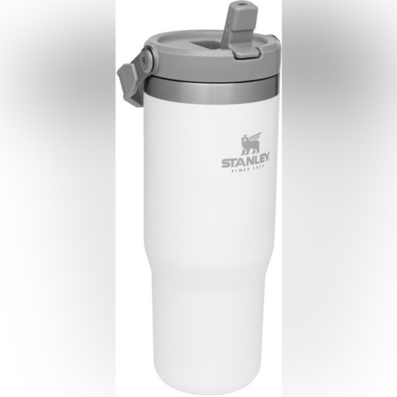 NEW STANLEY ICEFLOW FLIP STRAW TUMBLER | 30 OZ /stanley / white tumbler - Picture 10 of 10